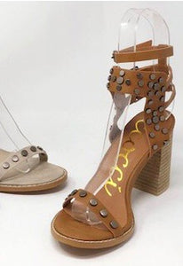 Embellished Ankle Strap Sandel-7.5