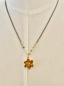Blossom Necklace W/Labradorite