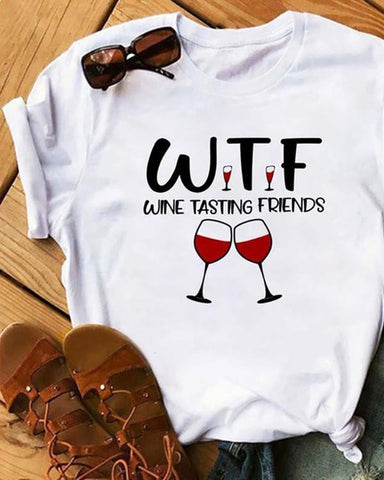Wine Tasting Friends Top-S
