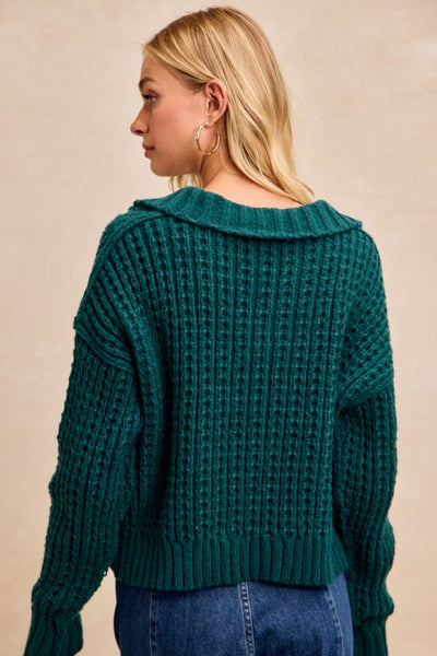 Preorder Hunter Collared Sweater Top