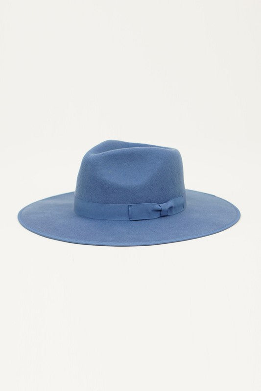 Rosey Wide Brim Wool Hat