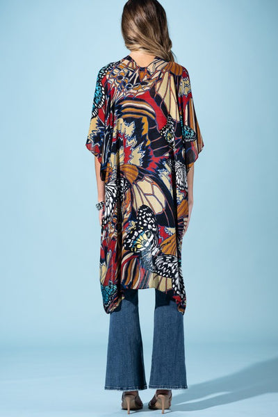 Viscose Kimono Cardigan