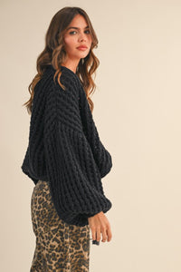 Preorder Bolero Braided Cardigan
