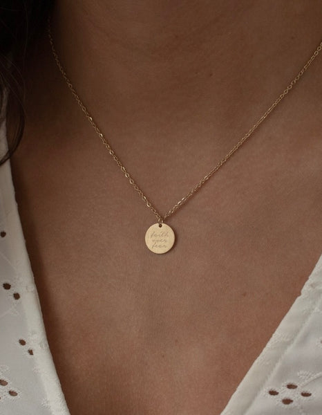 Faith & Pray Pendant Necklaces