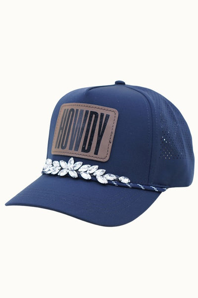 Howdy Bejeweled Trucker Hat