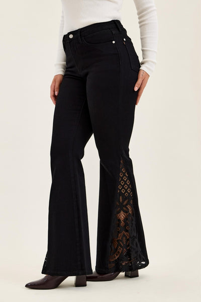 Judy Blue Lace Side Panel Jeans
