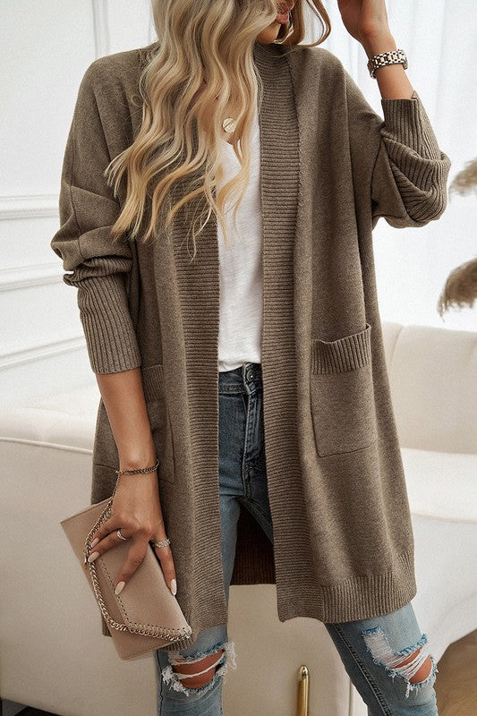 Bishop Sleeve Cardigan