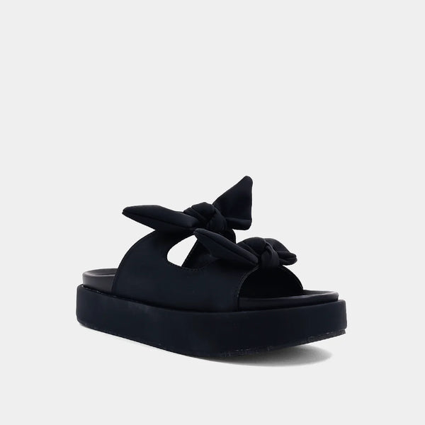 Kiki Bow Slip On Sandals