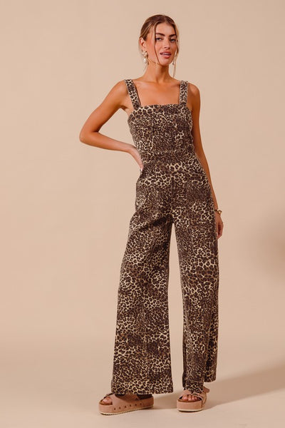 Preorder Leopard Jumpsuit