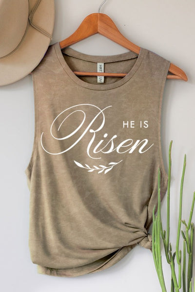 “He Is Risen” Tank Top