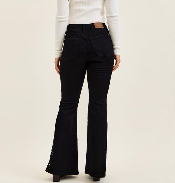 Judy Blue Lace Side Panel Jeans