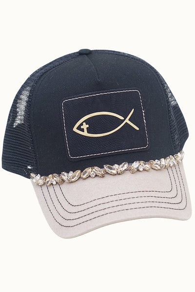Jesus Ichthys Trucker Hat