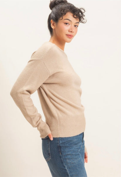 Janis Off The Shoulder Sweater Top
