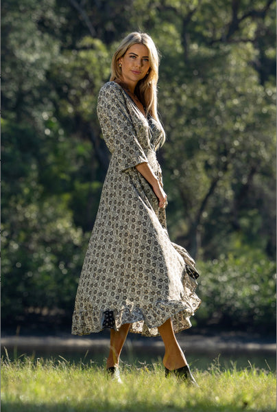 Preorder Izzy Wrap Dress