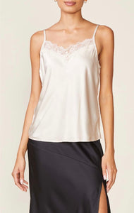 Lace Satin Cami Top
