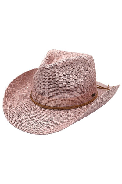 Vegas Sequin Cowgirl Hat