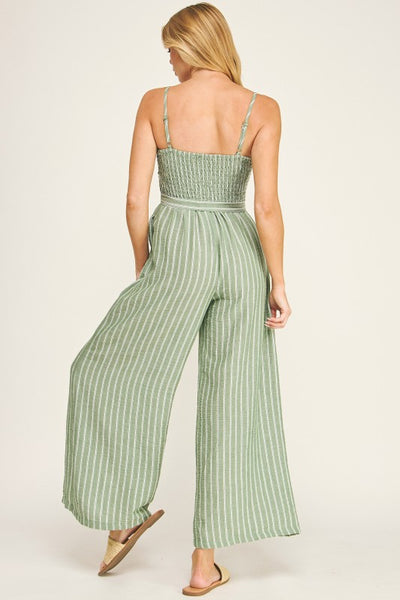 Coastal Stripe Jumpsuit