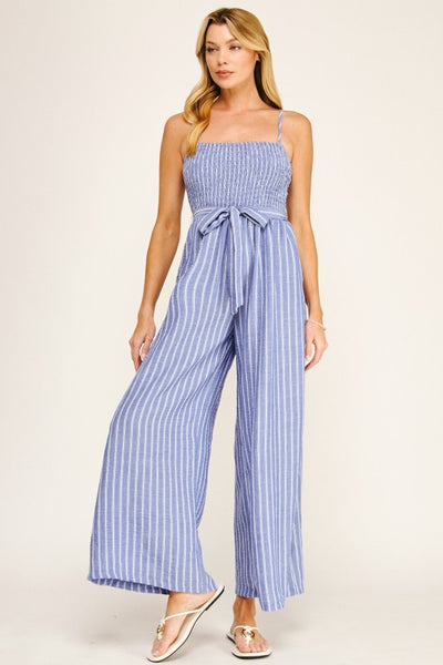 Coastal Stripe Jumpsuit