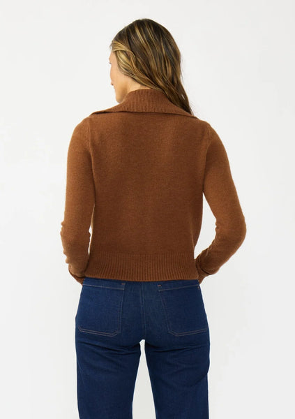Lovestitch Brown Collared Sweater