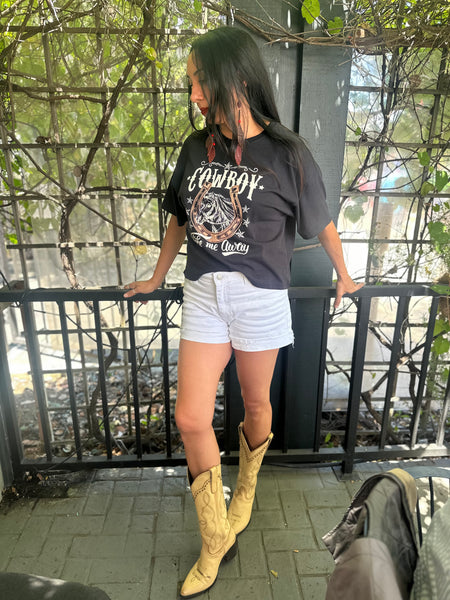 Cowboy Take Me Away T-Shirt Top
