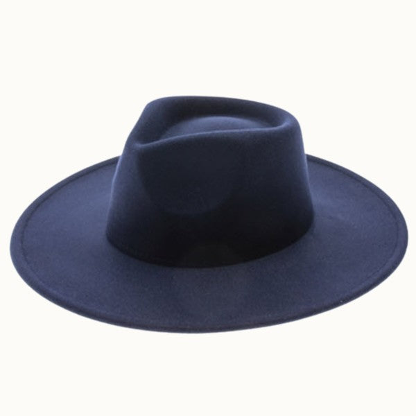 Wide Brim Vegan Felt Hat