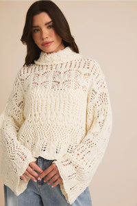 Turtle Neck Sweater Top