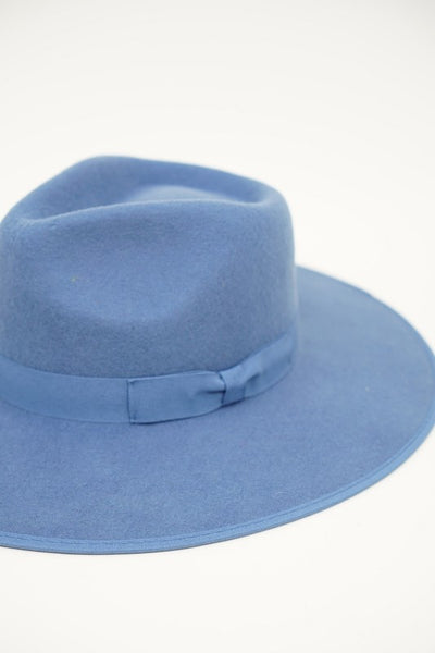 Rosey Wide Brim Wool Hat