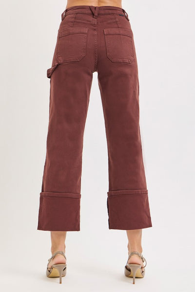 Risen Cuffed Patch Pocket Jeans