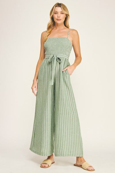Coastal Stripe Jumpsuit
