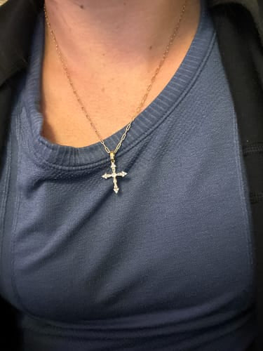 Princess Cross Necklace