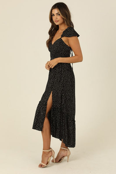 Polka Dottie Midi Dress