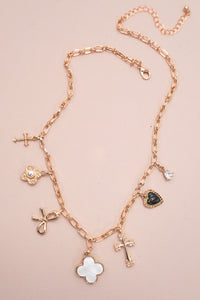 Three Style Charm Necklaces