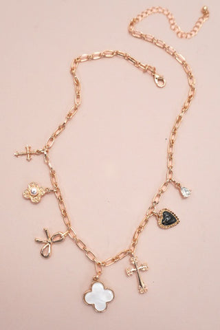 Three Style Charm Necklaces