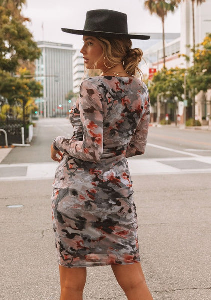 Mesh Bodycon Dress