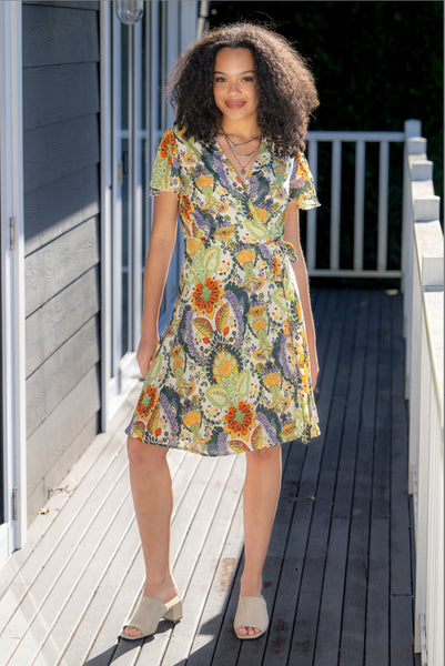 Pali Floral Print Dress