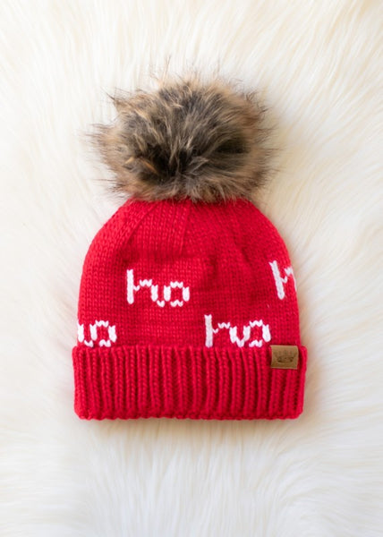 Ho Ho Ho Beanie Hats