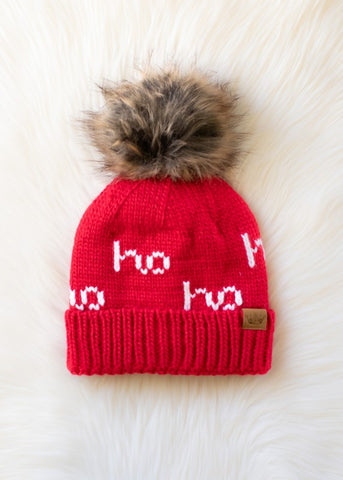 Ho Ho Ho Beanie Hats