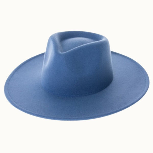 Wide Brim Vegan Felt Hat