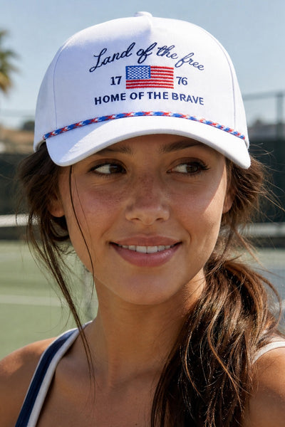 Land Of The Free Trucker Hat