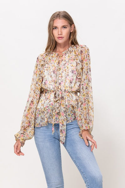 Mimi Floral Print Top