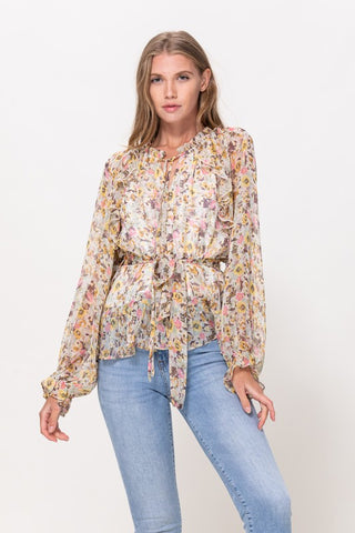 Mimi Floral Print Top