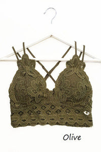 Lace Bralette Intimate Tops-Multiple Colors