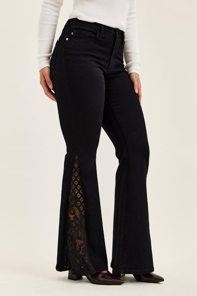 Judy Blue Lace Side Panel Jeans