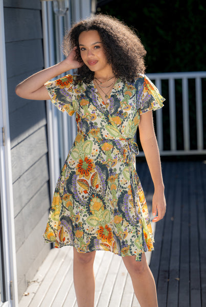 Pali Floral Print Dress