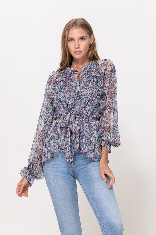 Mimi Floral Print Top