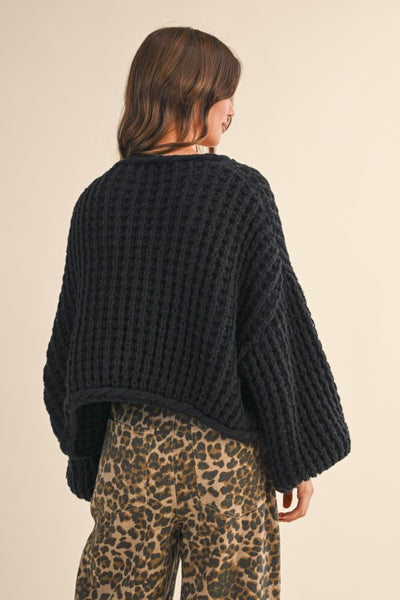 Preorder Bolero Braided Cardigan