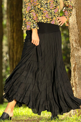 Nova Fold Over Boho Skirt