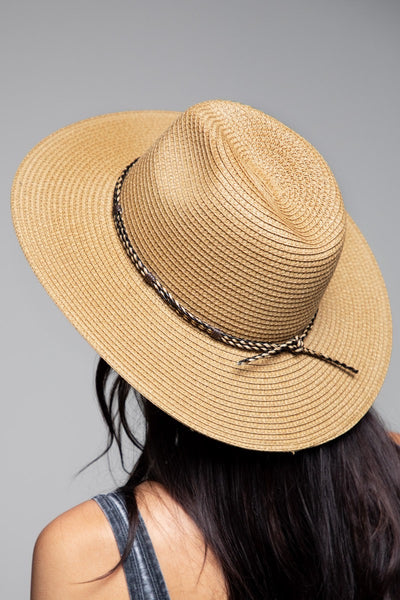 Brie Braided Double Band Panama Hat