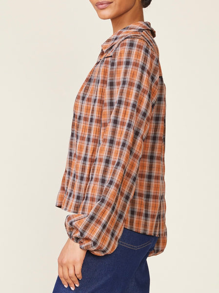 Caramel Plaid Shirt