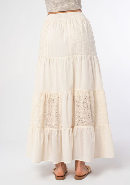 Preorder Bohemian Crochet Maxi Skirt